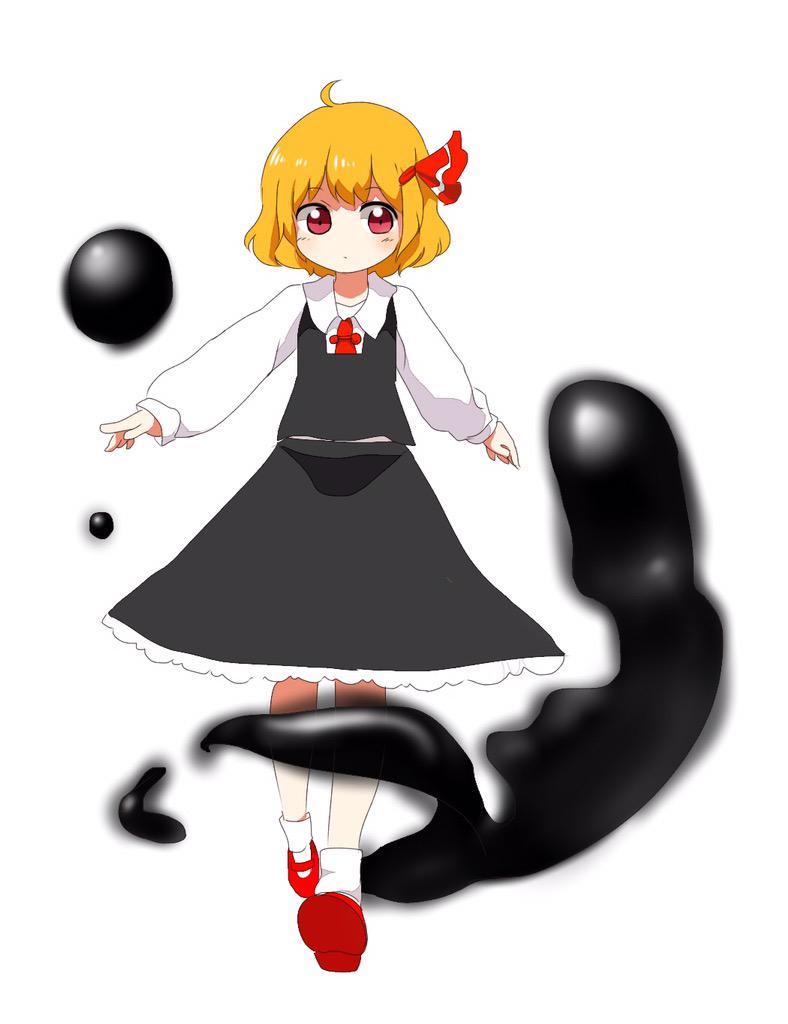 rumia (touhou) drawn by doroame_(ameyu)