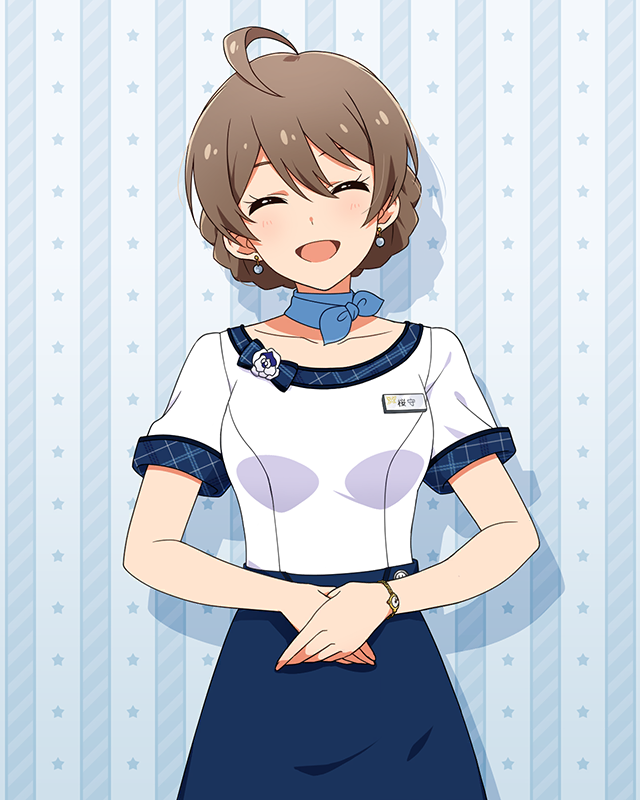 sakuramori kaori (idolmaster and 2 more)