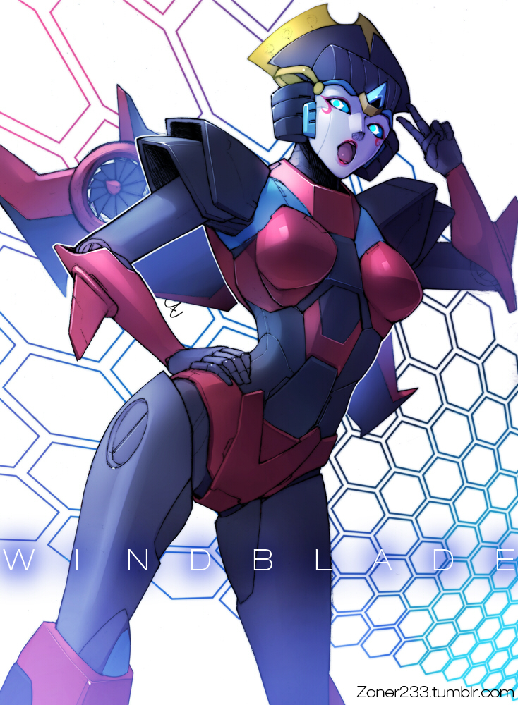 windblade (transformers and 1 more) drawn by zoner