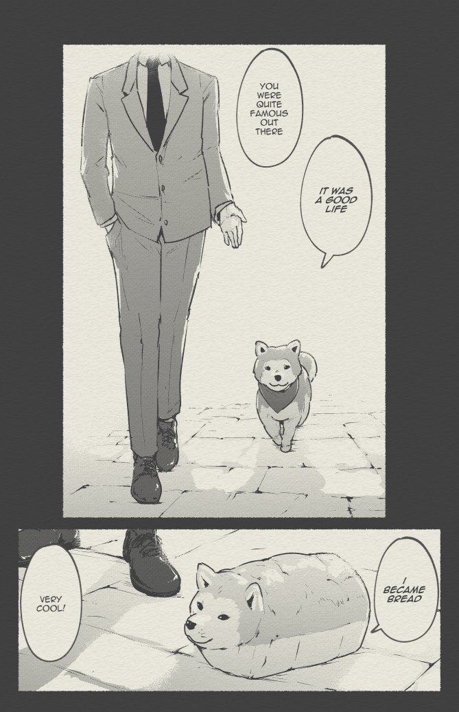 doge and kabosu (real life) drawn by tyrone
