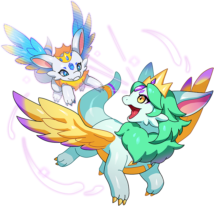 tilki and harika (dragon village and 1 more)