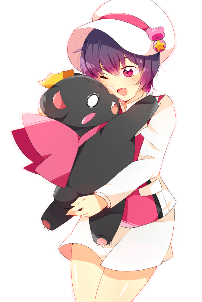 yurishiro ginko (yuri kuma arashi) drawn by bbr_brbr
