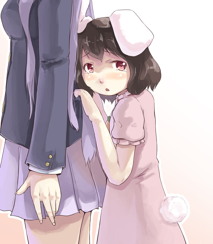 reisen udongein inaba and inaba tewi (touhou) drawn by heiya