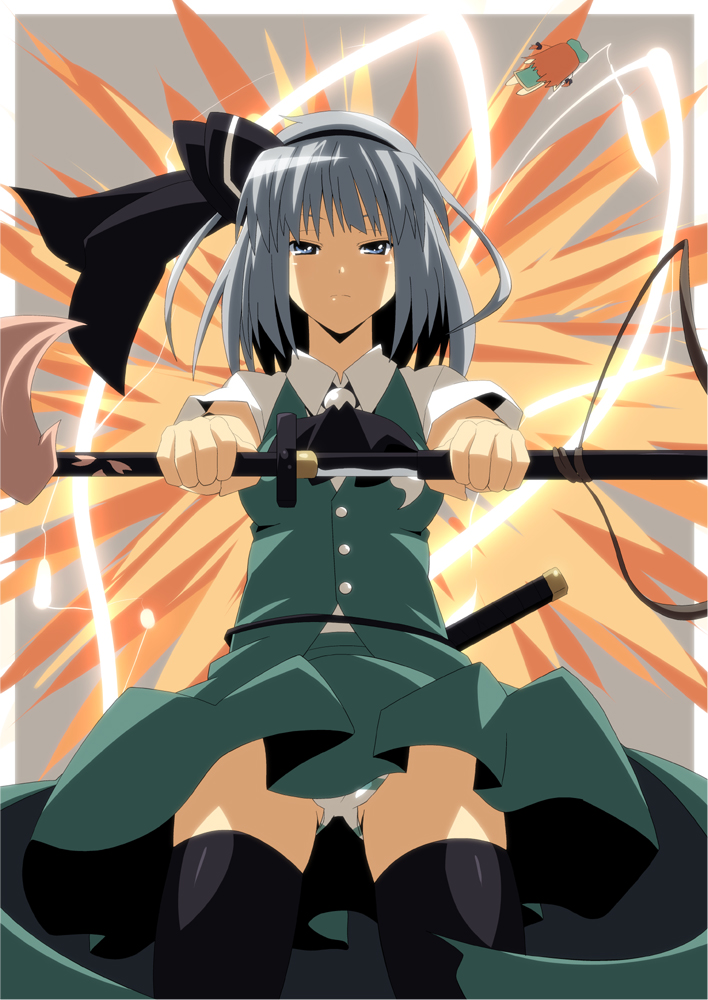 konpaku youmu and hong meiling (touhou) drawn by shin'ya_(nanp)