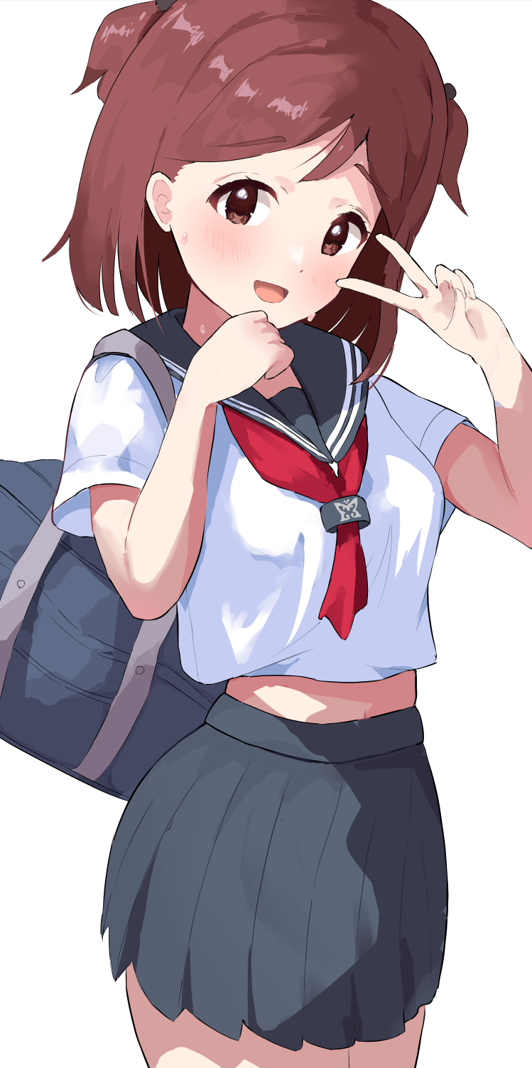 aoba misaki (idolmaster and 2 more) drawn by ebifu
