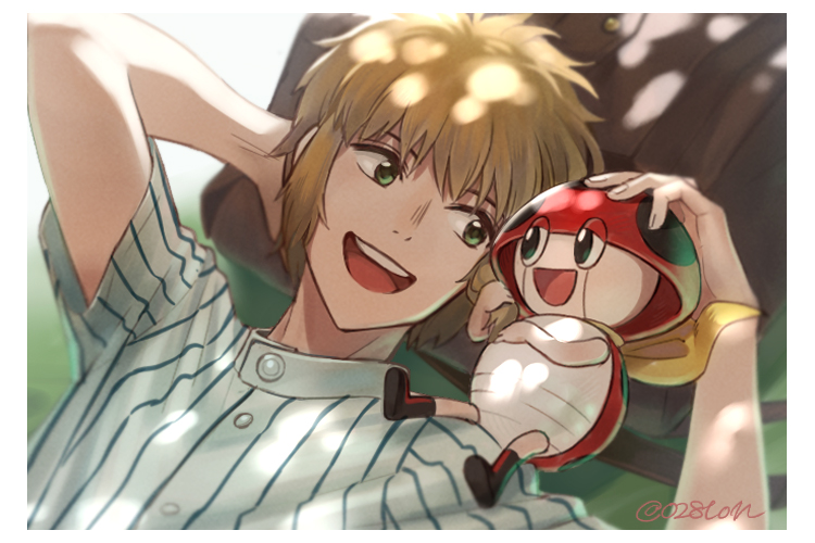 rops and apollo genesis (konjiki no gash!!) drawn by otton