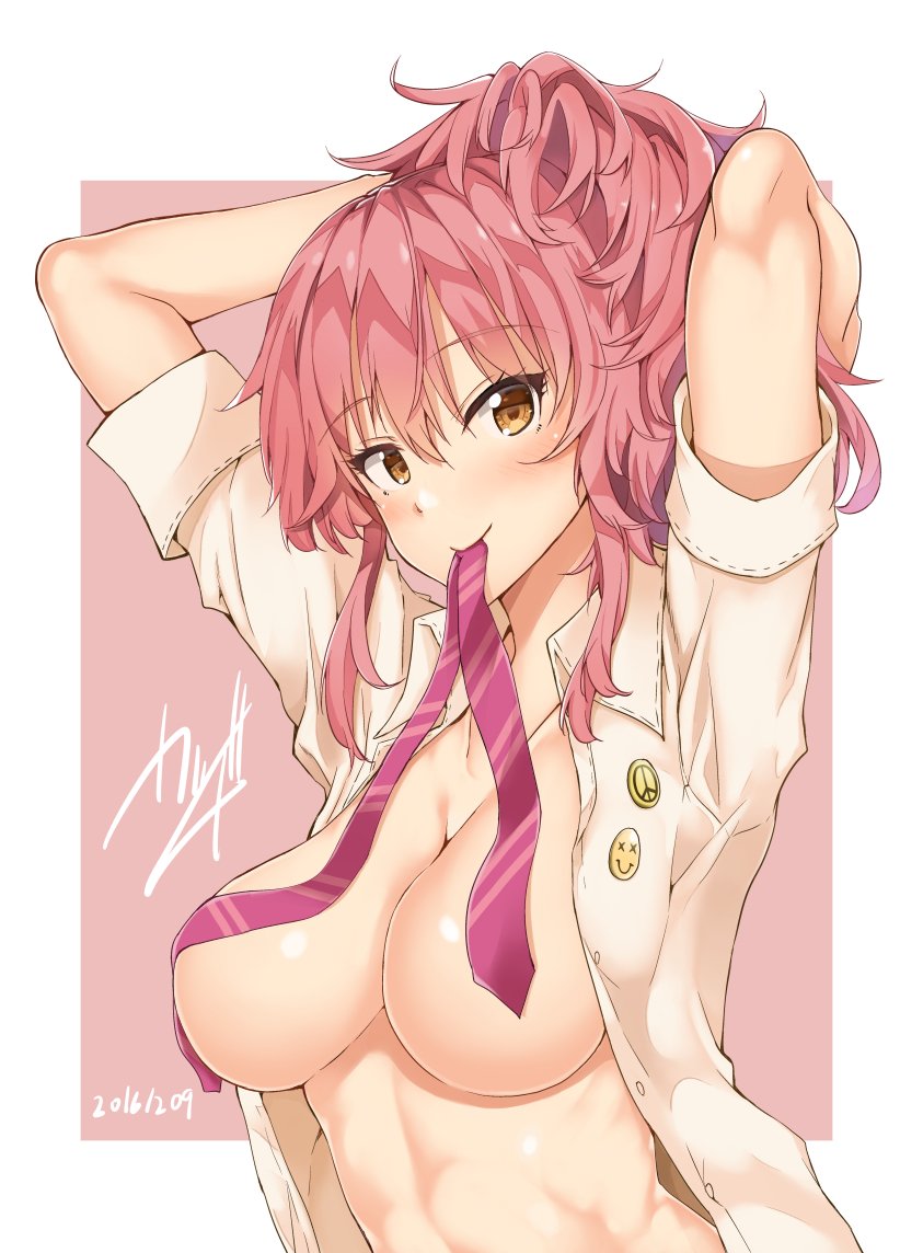 jougasaki mika (idolmaster and 1 more) drawn by kazuchi