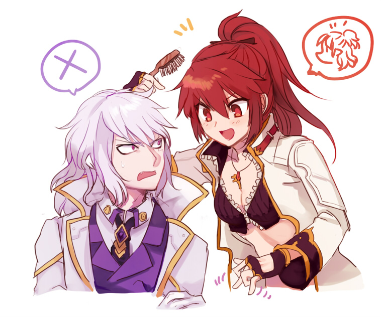 elesis, add, blazing heart, and mastermind (elsword) drawn by meshi_a