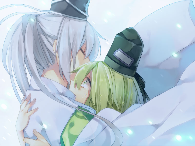 mononobe no futo and soga no tojiko (touhou) drawn by mutsuki_(ama245)