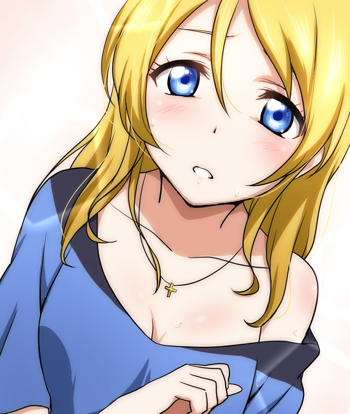 ayase eli (love live! and 1 more) drawn by ikari_manatsu