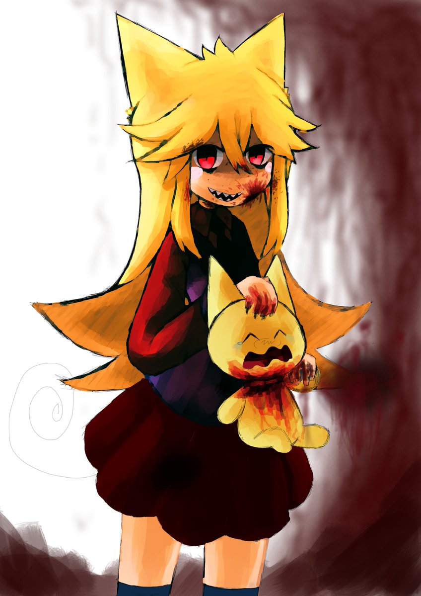 moge-ko (funamusea and 1 more) drawn by iesonatana