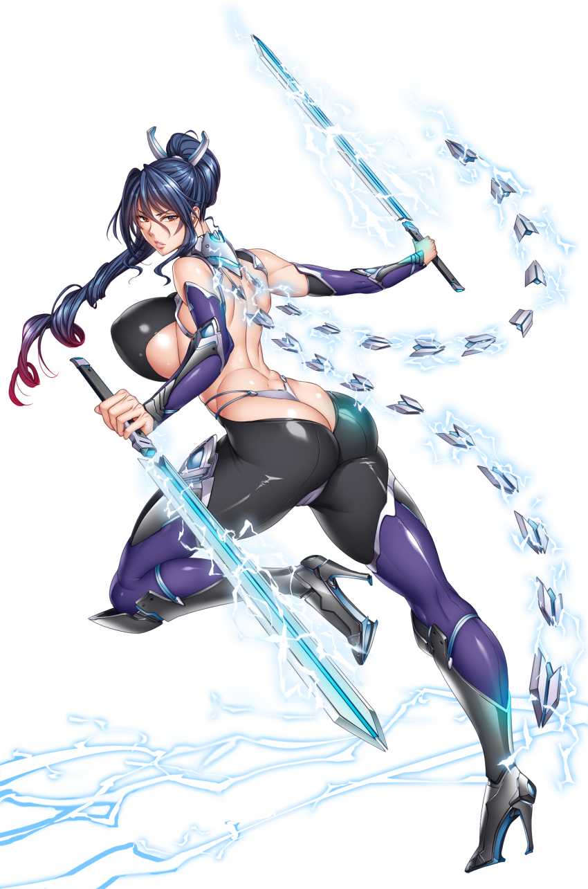 uehara rin (taimanin and 3 more) drawn by fei_(maidoll)