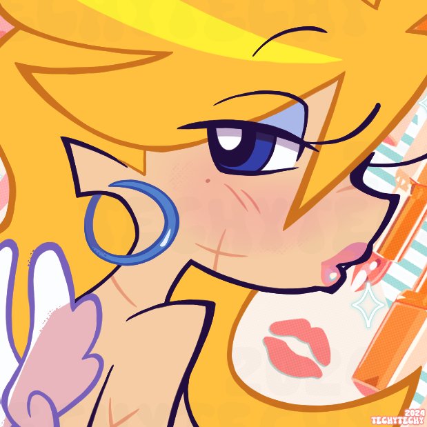 panty (panty & stocking with garterbelt) drawn by ana_villarreal_(techytechy)