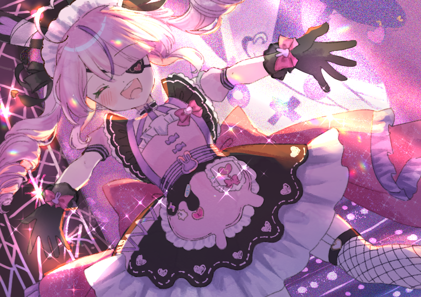 maria marionette (nijisanji and 1 more) drawn by nenegi_(nenegi0803)