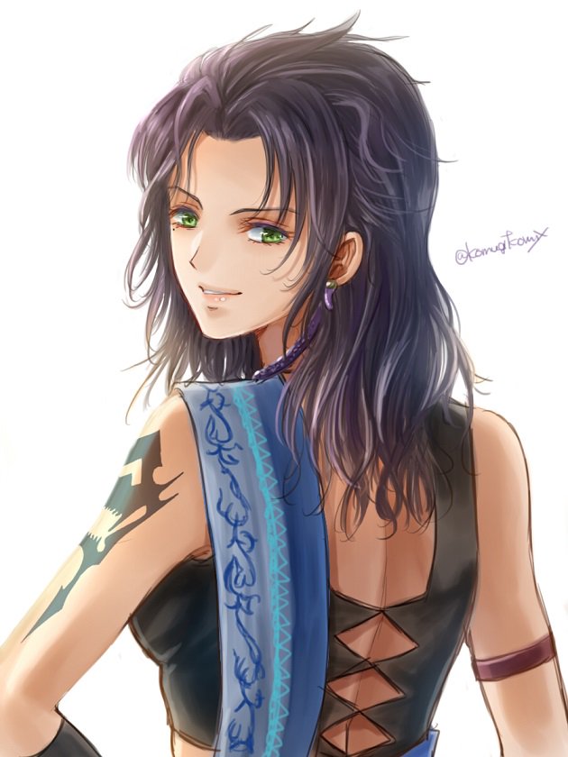 oerba yun fang (final fantasy and 2 more) drawn by hanasaki_komugi