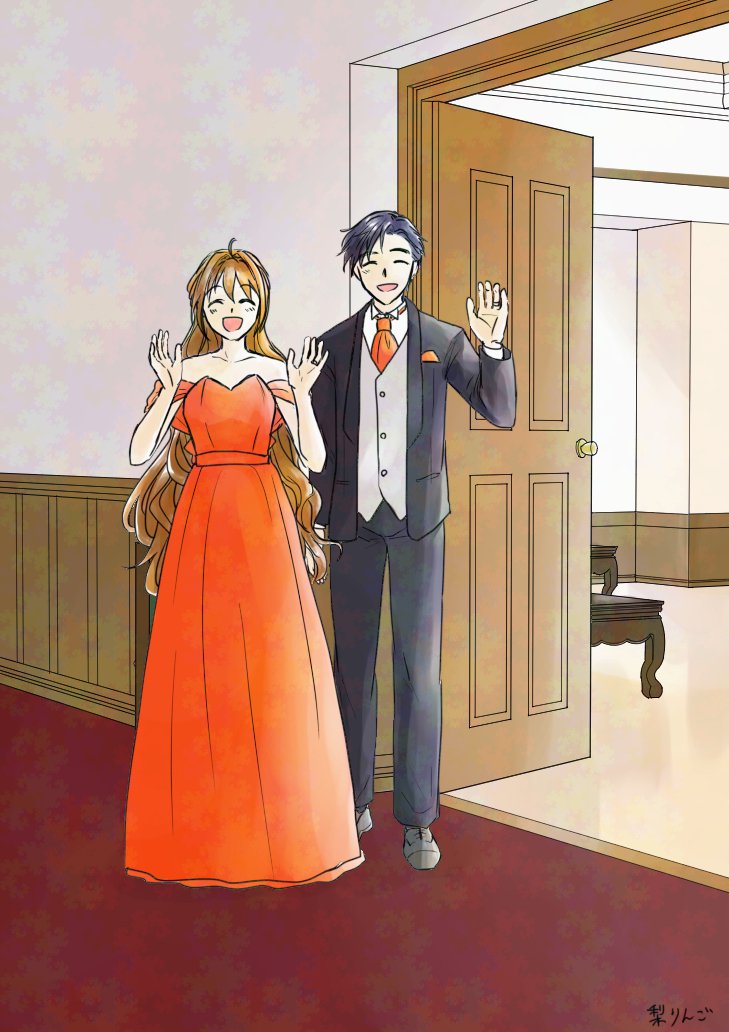 estelle bright and joshua bright (eiyuu densetsu and 4 more) drawn by akakiiroringo