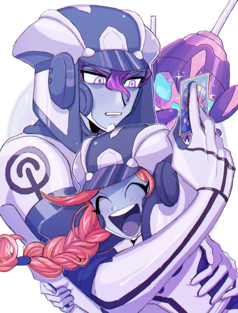 poipole, zossie, and dulse (pokemon and 2 more) drawn by maguyu_(9x9_81)