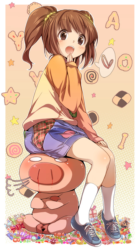 takatsuki yayoi (idolmaster and 1 more) drawn by buriki