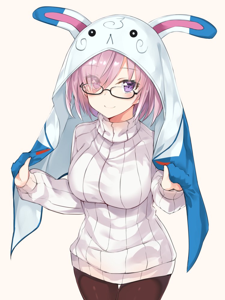 mash kyrielight and fou (fate and 1 more) drawn by takehana_note