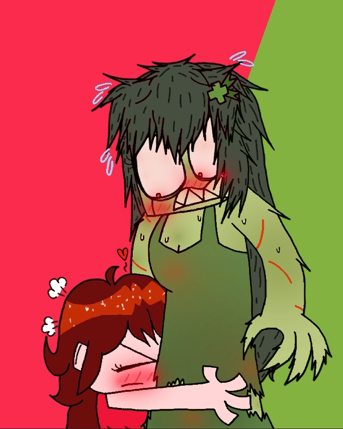 girlfriend and zg hillman (original and 2 more) drawn by zeddunes27