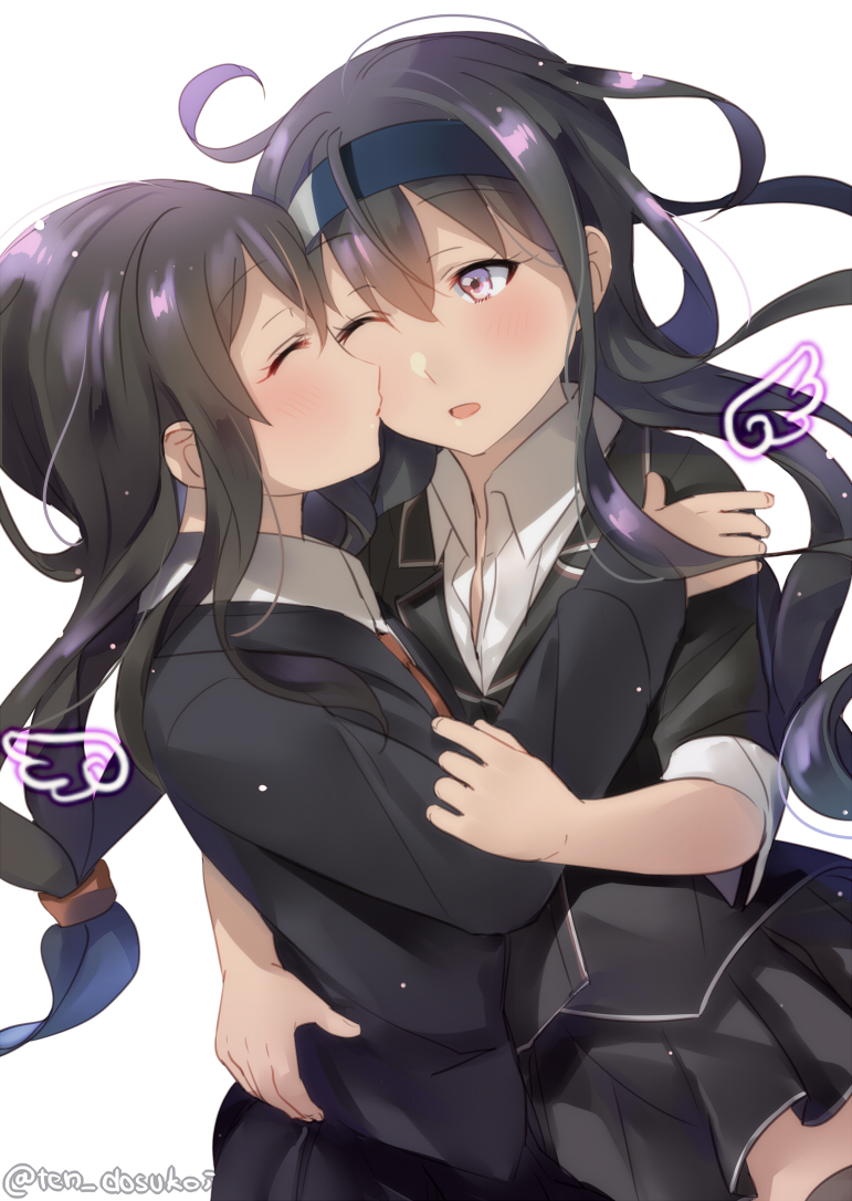 hatsushimo and hatsushimo kai ni (kantai collection) drawn by juurouta