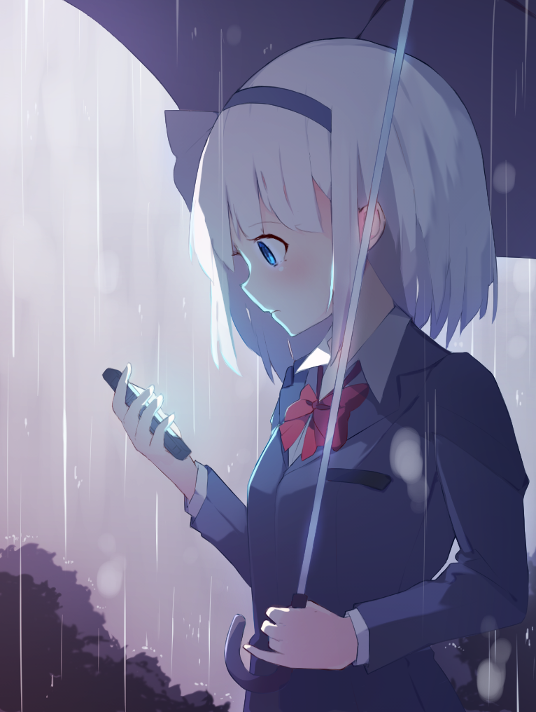 konpaku youmu (touhou) drawn by chiroru_(cheese-roll)
