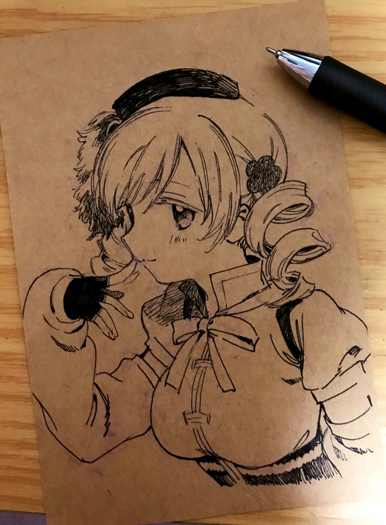 tomoe mami (mahou shoujo madoka magica) drawn by no+bi=