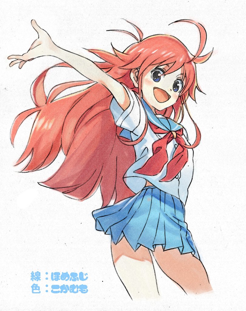 papika (flip flappers) drawn by homehuji114 and kokaki_mumose