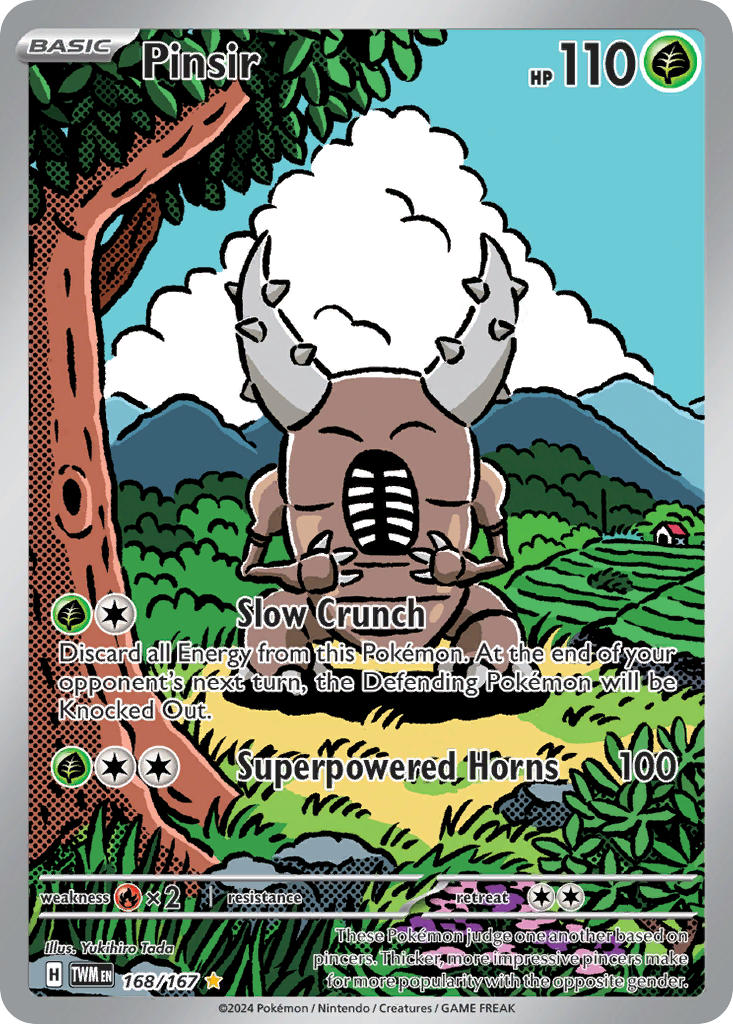 pinsir (pokemon and 1 more) drawn by tada_yukihiro