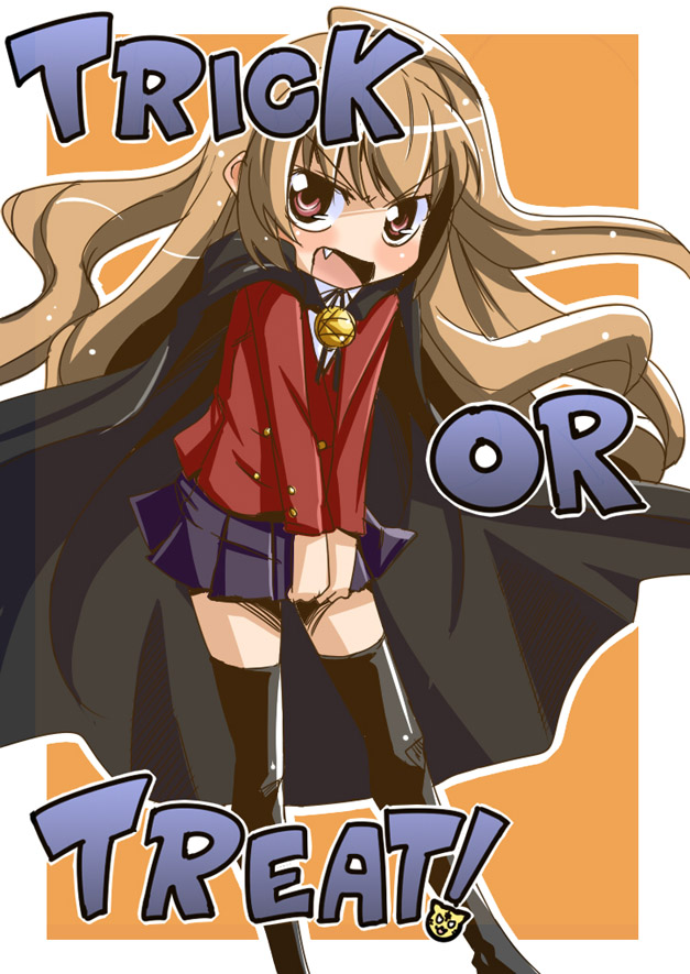 aisaka taiga and kugimiya rie (toradora!) drawn by nikyu