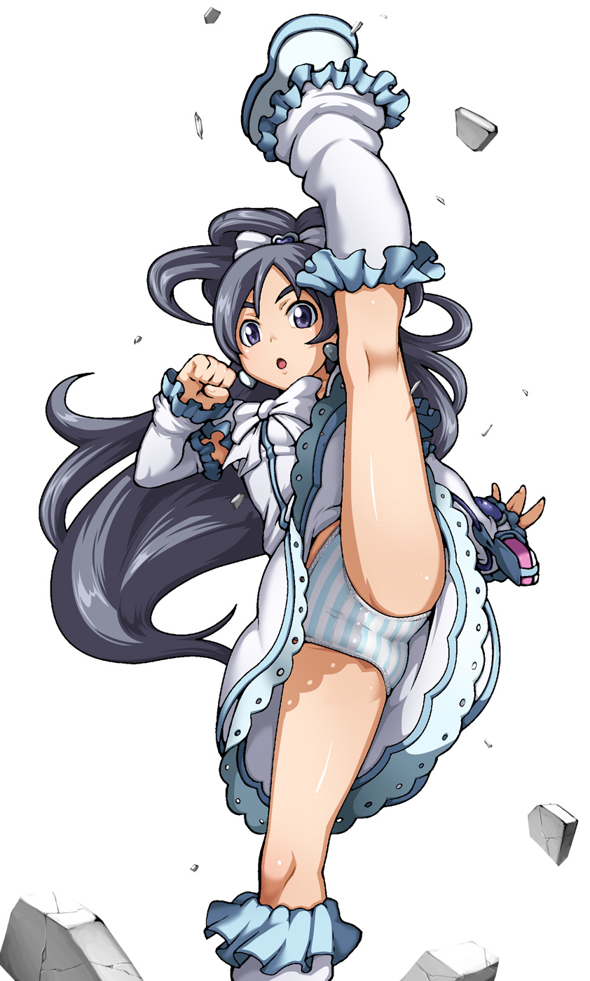 yukishiro honoka and cure white (precure and 1 more) drawn by tabigarasu