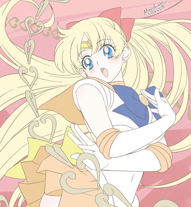 aino minako and sailor venus (bishoujo senshi sailor moon) drawn by morishima_noriko