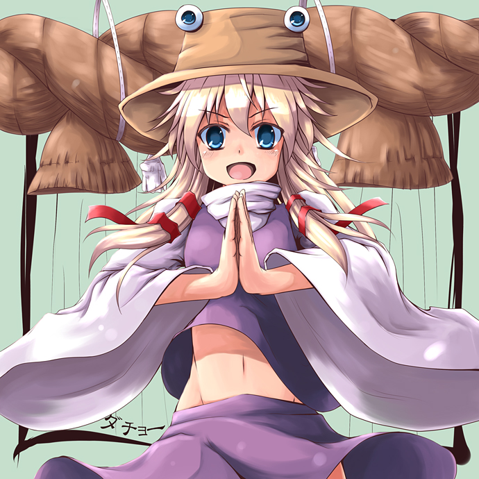 moriya suwako and pyonta (touhou) drawn by dacho