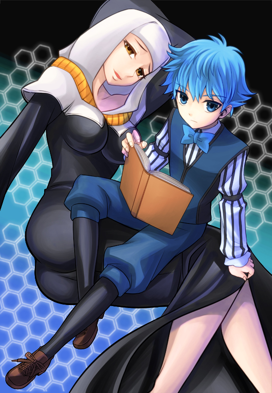 sessyoin kiara and hans christian andersen (fate and 2 more) drawn by sanada_(teketo)