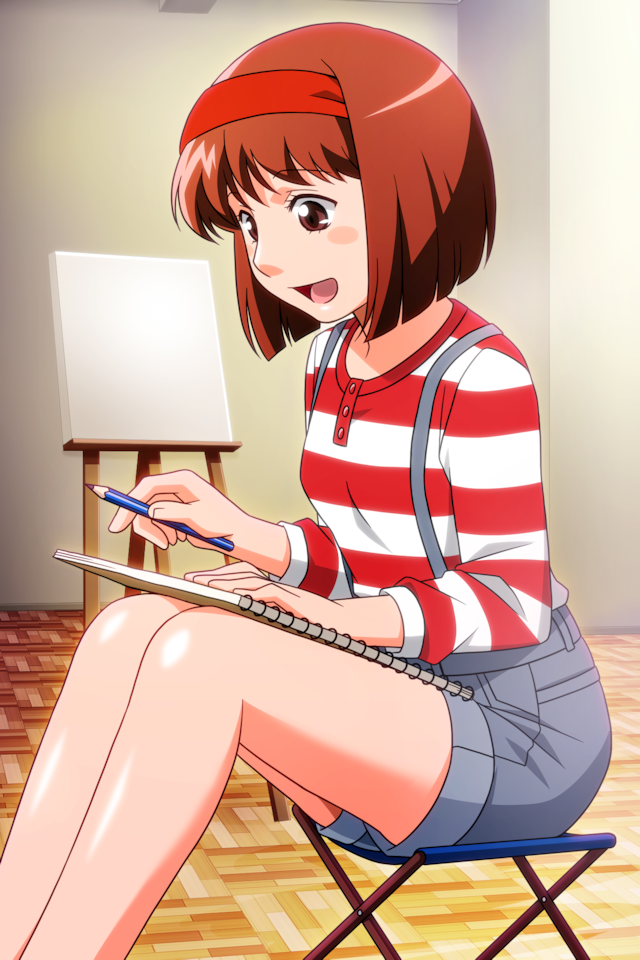 kayama tamami (super real mahjong) drawn by tanaka_ryou
