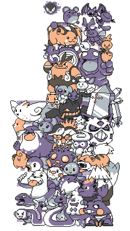 piplup, bulbasaur, oshawott, cyndaquil, torchic, and 41 more (pokemon and 1 more) drawn by paul_robertson