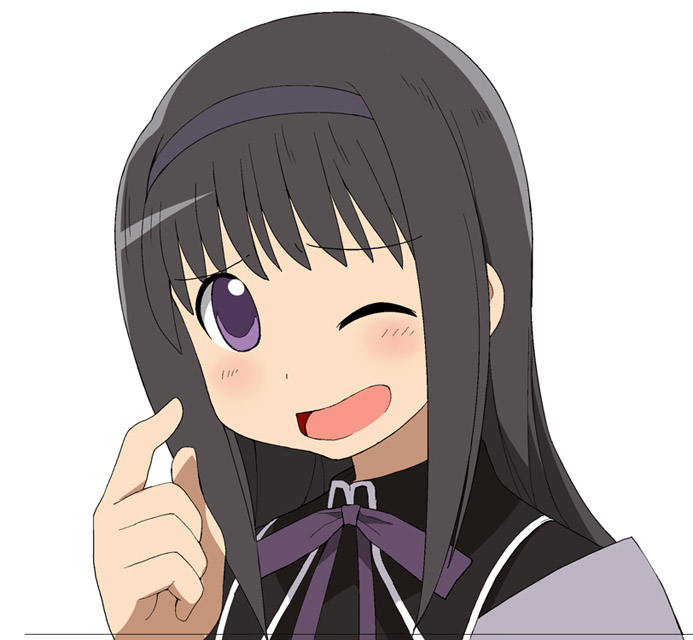 akemi homura (mahou shoujo madoka magica and 1 more) drawn by a1_(initial-g)