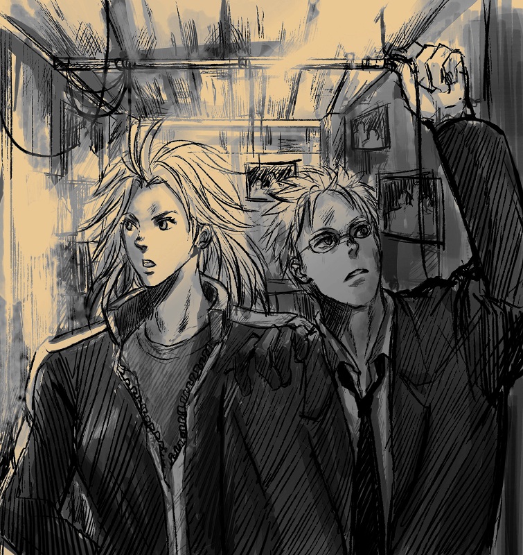 noi and shin (dorohedoro) drawn by muriqia