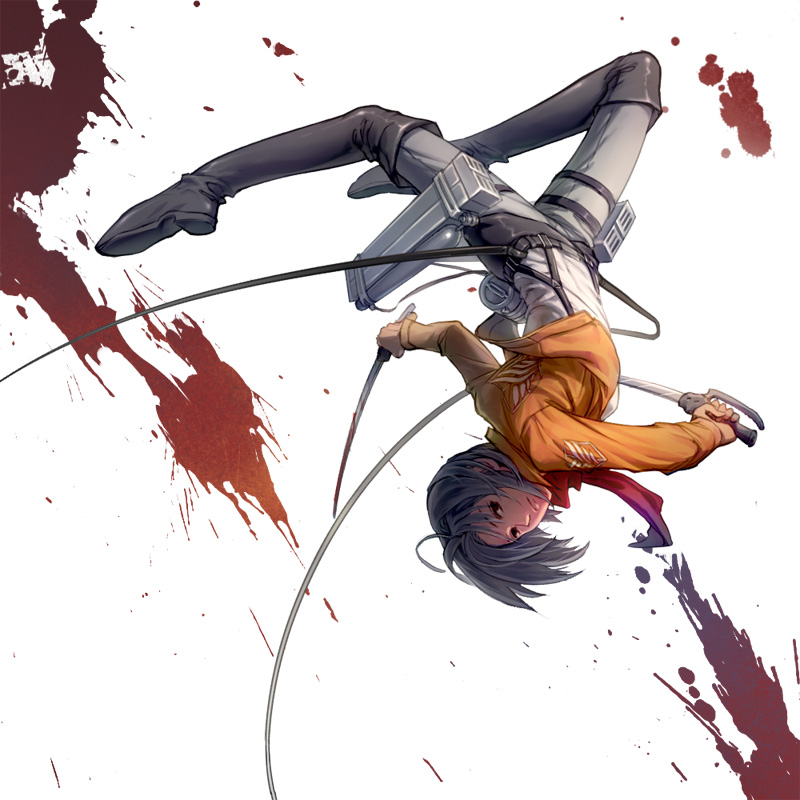 mikasa ackerman (shingeki no kyojin) drawn by butcher_shop