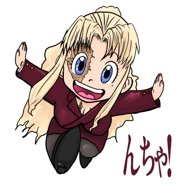 balalaika, norimaki arale, and koyama mami (black lagoon and 1 more) drawn by cho_(chotto_are)