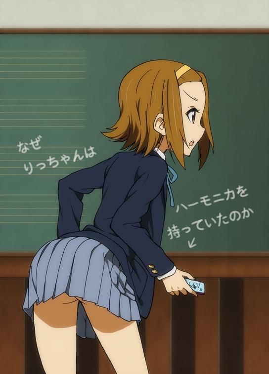 tainaka ritsu (k-on!) drawn by landolt_tamaki