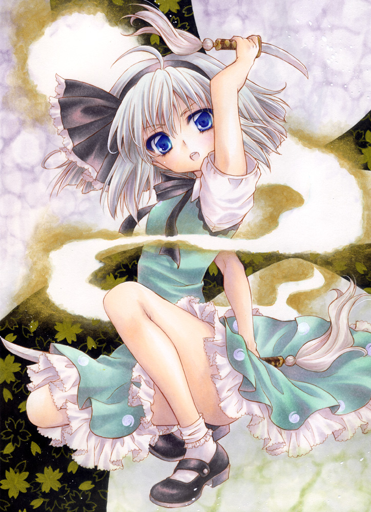 konpaku youmu (touhou) drawn by aoi_yuuka_(ao_no_kokoro)