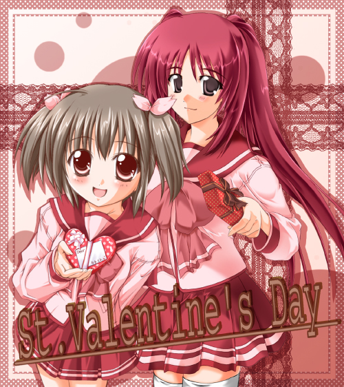 kousaka tamaki and yuzuhara konomi (to heart and 1 more) drawn by yonekura_kihiro