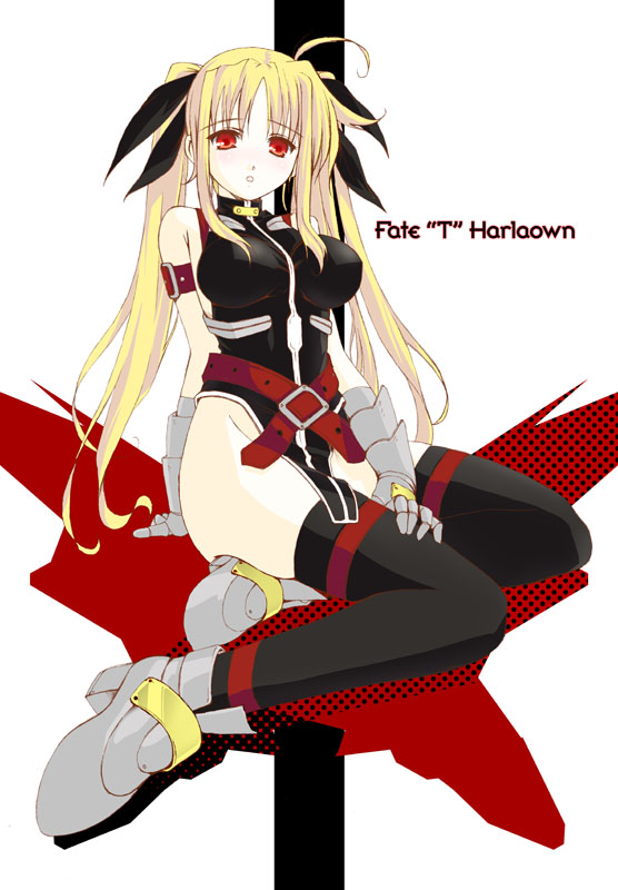 fate testarossa (lyrical nanoha and 1 more) drawn by yurikuta_tsukumi