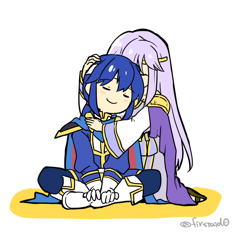 seliph and julia (fire emblem and 1 more) drawn by yukia_(firstaid0)