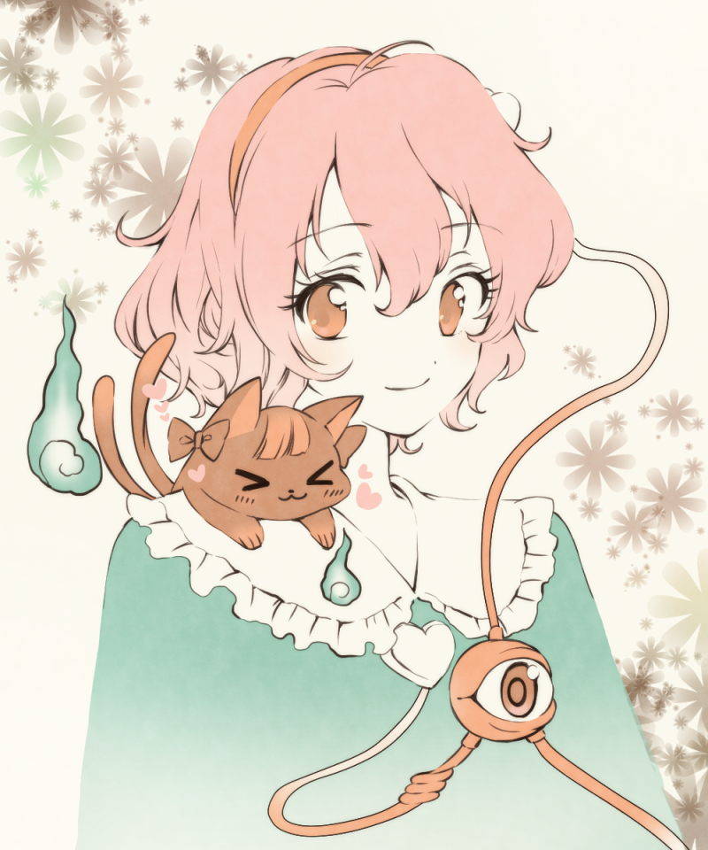 komeiji satori and kaenbyou rin (touhou) drawn by bajinappo