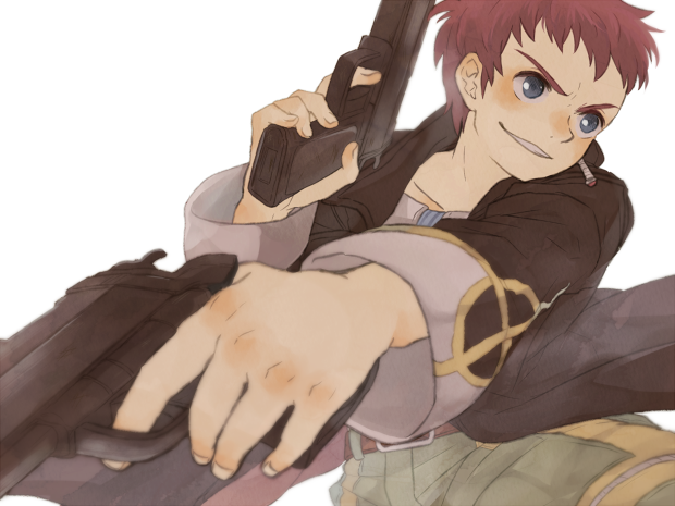 jr. (xenosaga and 1 more) drawn by kutta