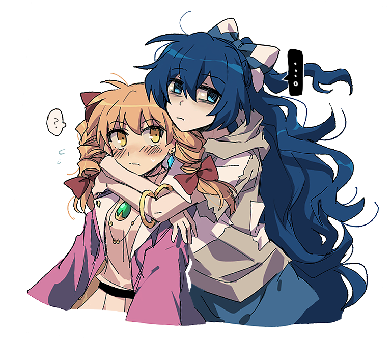 yorigami shion and yorigami jo'on (touhou) drawn by re_ghotion