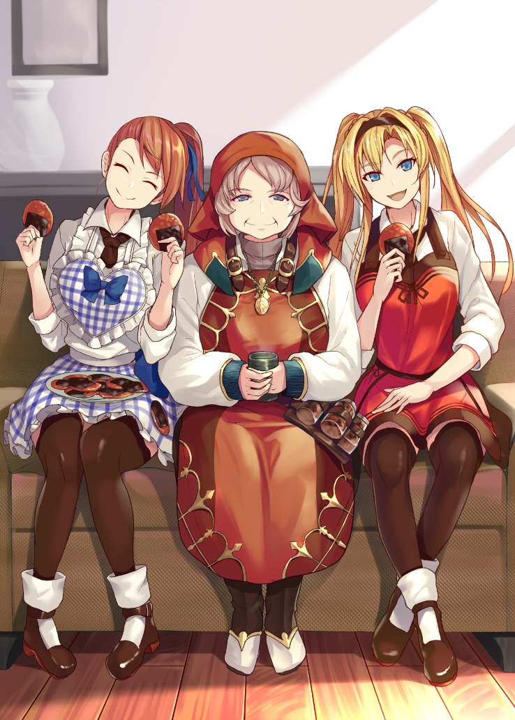 zeta, beatrix, and rosine (granblue fantasy) drawn by hinami_(hinatamizu)