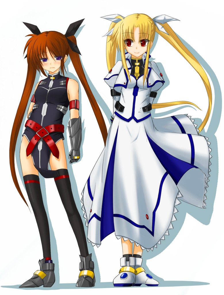 fate testarossa and takamachi nanoha (lyrical nanoha and 1 more)